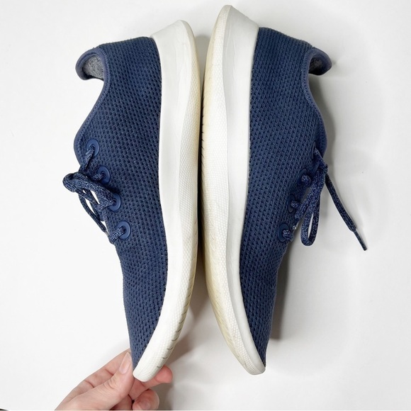 Allbirds Men's Navy Tree Runners Sz 11 - Picture 5 of 9